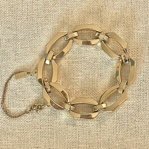 Vintage Monet Gold link bracelet